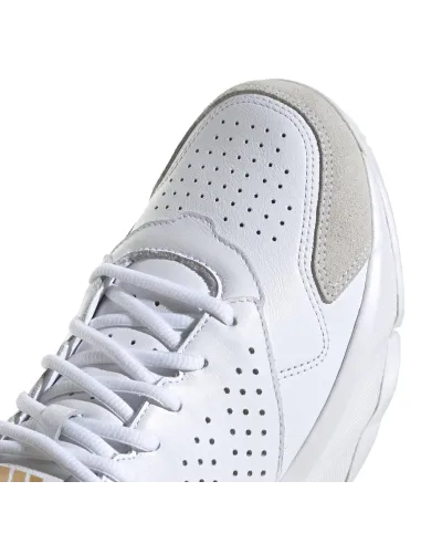 Adidas Courtjam Control 3 Premium Branco Unissex Ji4235 |ADIDAS |Sapatilhas de padel