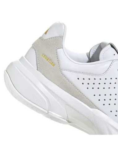 Adidas Courtjam Control 3 Premium Branco Unissex Ji4235 |ADIDAS |Sapatilhas de padel