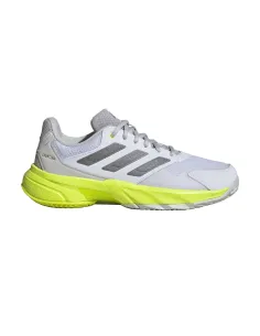 Adidas Courtjam Control 3 Clay White Women Js2895 |ADIDAS |Padel shoes