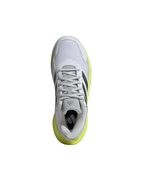 Adidas Courtjam Control 3 Clay Branco Mulher Js2895 |ADIDAS |Sapatilhas de padel
