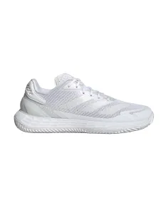 Adidas Defiant Speed 2 W Clay Branco Mulher Js2892 |ADIDAS |Sapatilhas de padel