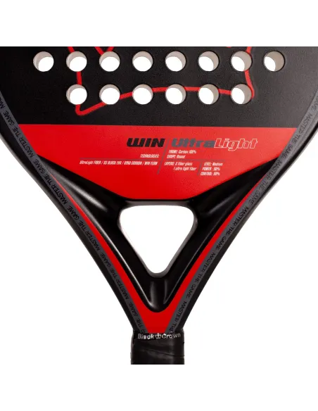 Black Crown Win Ultralight 2025 |BLACK CROWN |Raquetes de padel Black Crown Win Ultralight 2025 |BLACK CROWN |Raquetes de padel