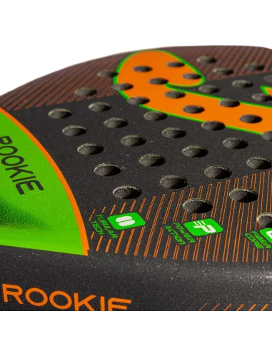 Joma Rookie Noir Orange |JOMA |Raquettes de padel