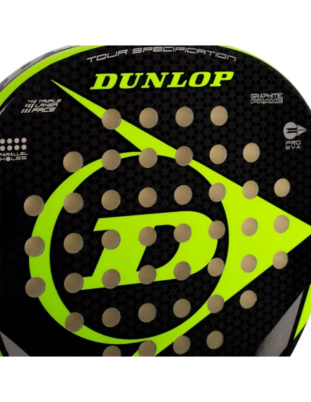 Dunlop Express Black/Yellow |DUNLOP |Racchette da padel