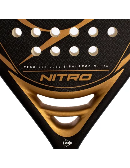 Dunlop Nitro Gold Nh |DUNLOP |Raquettes de padel