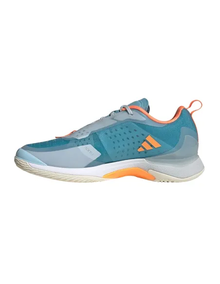 Adidas Avacourt AZUL CINZENTO PARA MULHER HQ8403 |ADIDAS |Sapatilhas de padel ADIDAS