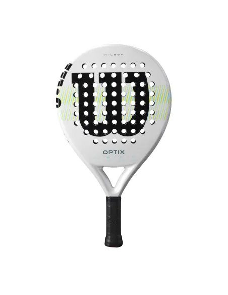 Wilson Optix V1 White Padel 2 |WILSON |Raquetes de padel