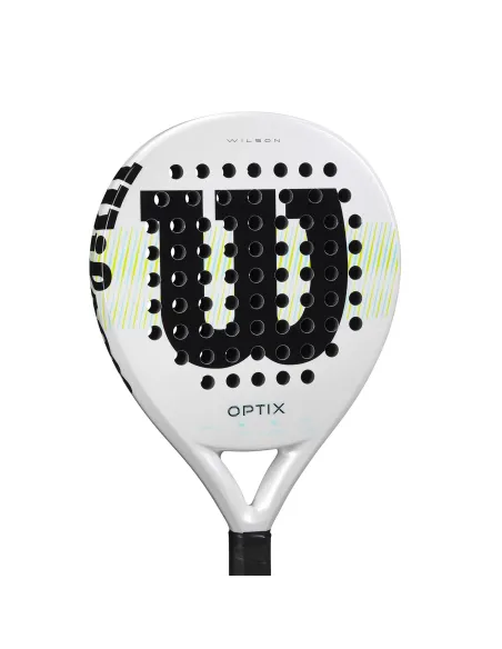 Wilson Optix V1 White Padel 2 |WILSON |Raquetes de padel