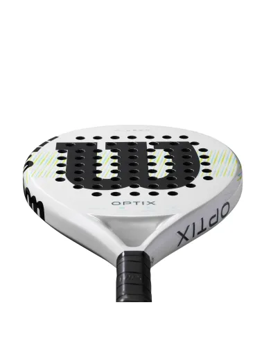 Wilson Optix V1 White Padel 2 |WILSON |Raquetes de padel