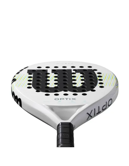 Wilson Optix V1 White Padel 2 |WILSON |Raquetes de padel