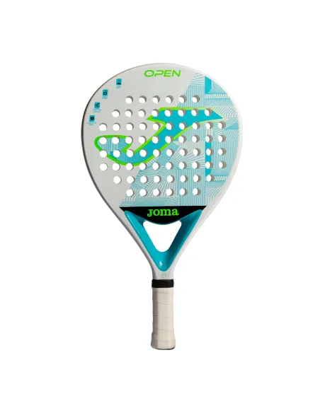 Joma Open Bianco Turchese Fluoro |JOMA |Racchette da padel