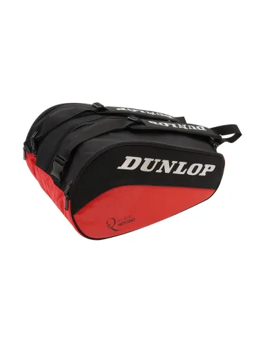 Padel Bag Dunlop Elite Black Red |DUNLOP |Paddle accessories