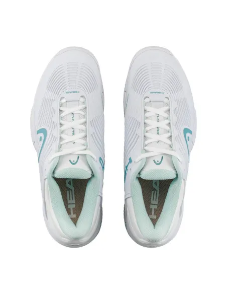 Head Revolt Pro 4.5 Clay 274274 Whaq Femme Blanc |HEAD |Chaussures de padel