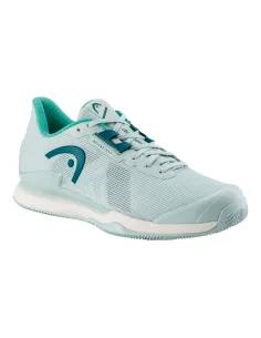Head Sprint Pro 3.5 Clay 274154 Aqte Women Blue |HEAD |Padel shoes