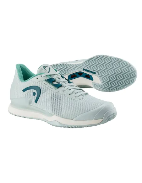Head Sprint Pro 3.5 Clay 274154 AQTE BLEU POUR FEMMES |HEAD |Chaussures de padel