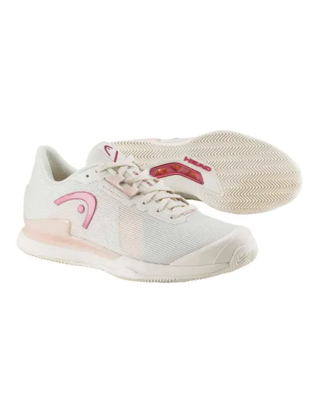 Head Sprint Pro 3.5 Clay Bianco Donna 274174 |HEAD |Scarpe da padel