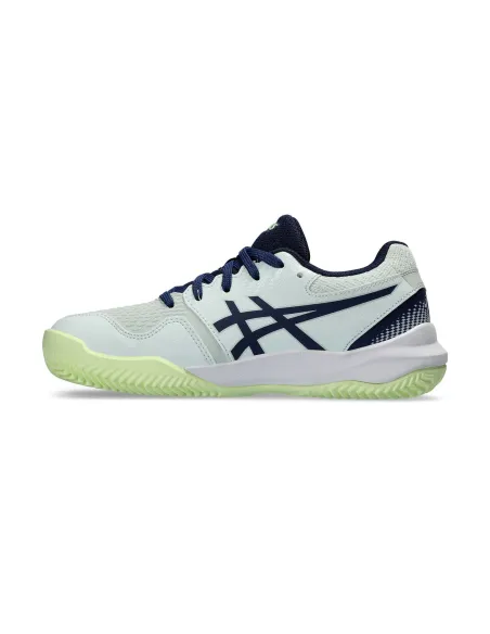 Asics Gel-Resolution 9 Gs Clay 1044A068-301 Bleu Junior |ASICS |Chaussures de padel