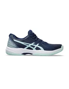 Asics Solution Swift Ff Clay 1042A198-403 Bleu Femme |ASICS |Chaussures de padel
