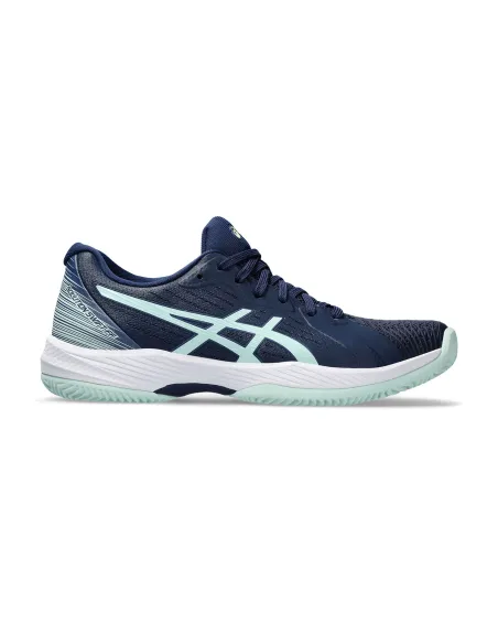 Asics Solution Swift Ff Clay 1042A198-403 BLEU FEMMES |ASICS |Chaussures de padel