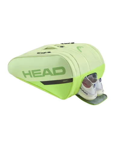 Saco Head Tour Padel Bag L Verde Limão |HEAD |Acessórios de remo