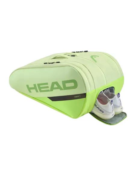 Sac (De) Padel Head Tour Padel Bag L Vert Citron |HEAD |Accessoires de pagaie Sac (De) Padel Head Tour Padel Bag L Vert Citron |HEAD |Accessoires de pagaie