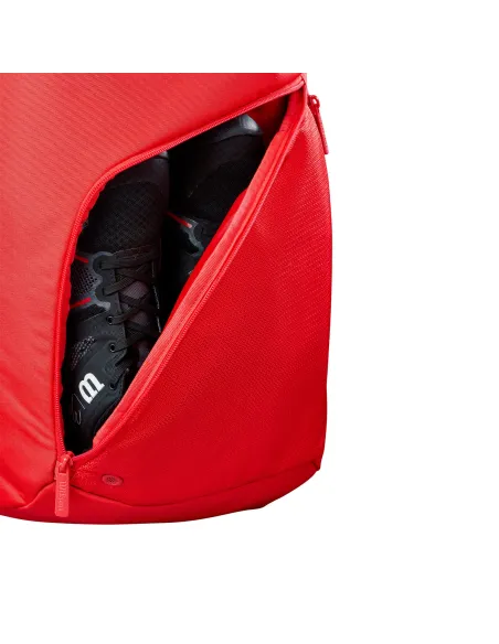 Mochila Wilson Padel Tour Rojo |WILSON |Accessoires de pagaie Mochila Wilson Padel Tour Rojo |WILSON |Accessoires de pagaie