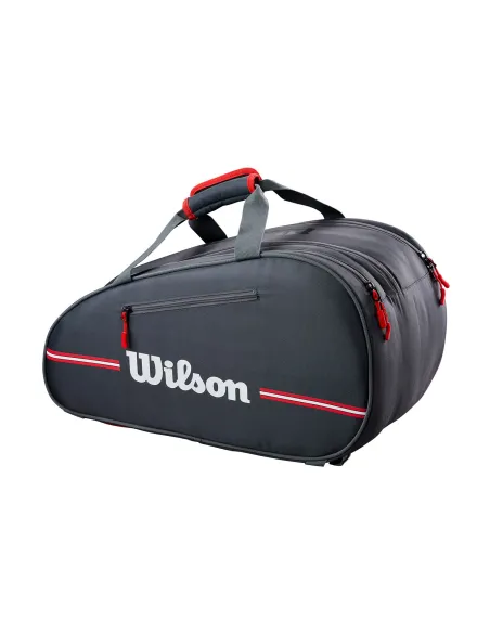 Sac (De) Padel Wilson Padel Équipe Noir Wr8908701001 |WILSON |Accessoires de pagaie Sac (De) Padel Wilson Padel Équipe Noir Wr8908701001 |WILSON |Accessoires de pagaie