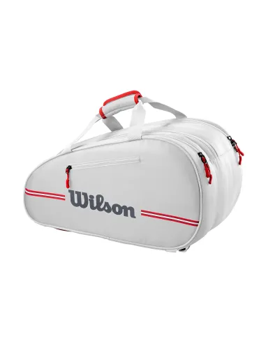 Saco Wilson Padel Team Branco Wr8908702001 |WILSON |Acessórios de remo