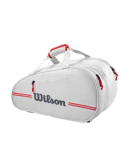 Saco Wilson Padel Team Branco Wr8908702001 |WILSON |Acessórios de remo