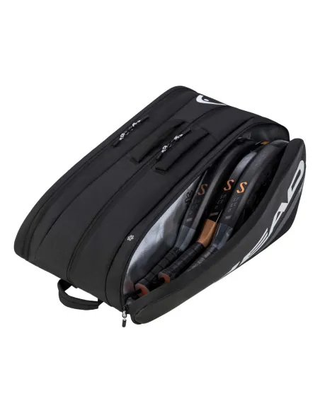 Padel Bag Head Tour L Black 260664 |HEAD |Paddle accessories