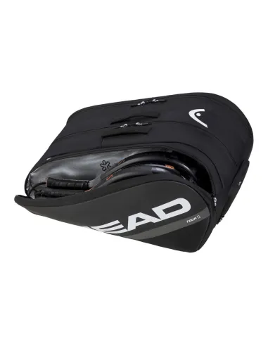 Padel Bag Head Tour L Black 260664 |HEAD |Paddle accessories