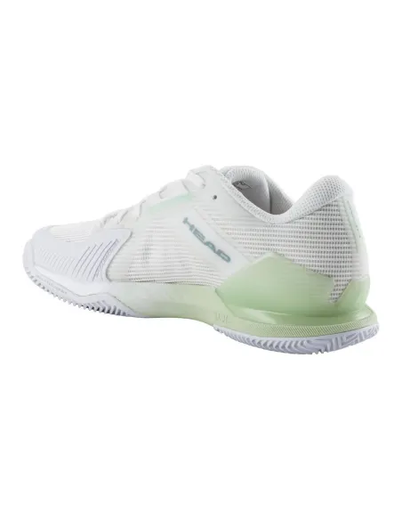 Head Sprint Pro 4.0 Clay 274195 Whln Blanc Femme |HEAD |Chaussures de padel Head Sprint Pro 4.0 Clay 274195 Whln Blanc Femme |HEAD |Chaussures de padel