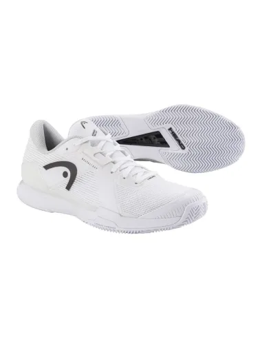 Head Sprint Pro 4.0 Clay 273195 Blanc |HEAD |Chaussures de padel
