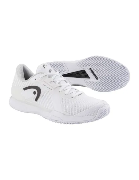 Head Sprint Pro 4.0 Clay 273195 Blanc |HEAD |Chaussures de padel