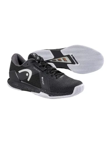 Head Sprint Pro 4.0 Sf Clay 273115 Bkwh Black |HEAD |Padel shoes