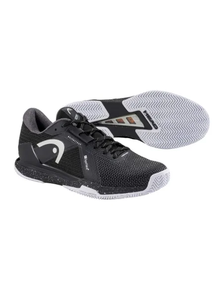 Head Sprint Pro 4.0 Sf Clay 273115 Bkwh Black |HEAD |Padel shoes