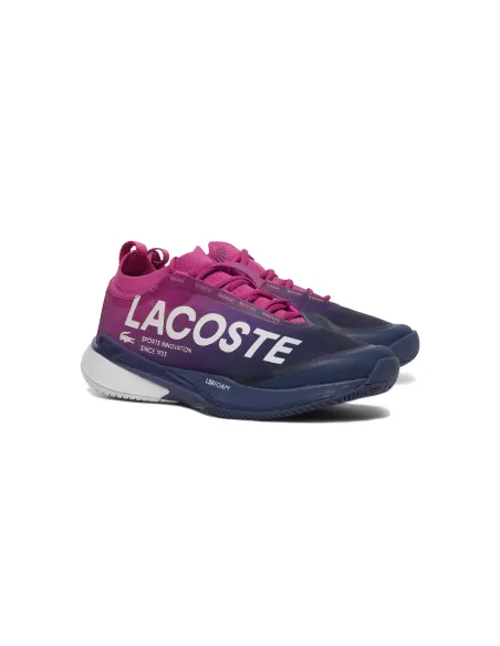 Lacoste Ag-Lt Lite Clay 49Sfa0140 Rose Femme |LACOSTE |Chaussures de padel Lacoste Ag-Lt Lite Clay 49Sfa0140 Rose Femme |LACOSTE |Chaussures de padel