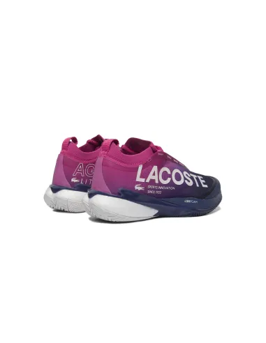 Lacoste Ag-Lt Lite Clay 49Sfa0140 Rose Femme |LACOSTE |Chaussures de padel