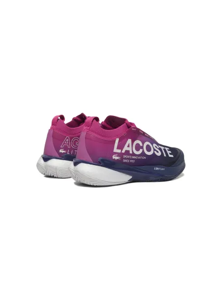 Lacoste Ag-Lt Lite Clay 49Sfa0140 Rose Femme |LACOSTE |Chaussures de padel Lacoste Ag-Lt Lite Clay 49Sfa0140 Rose Femme |LACOSTE |Chaussures de padel
