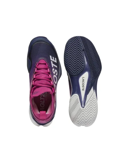 Lacoste Ag-Lt Lite Clay 49Sfa0140 Rose Femme |LACOSTE |Chaussures de padel Lacoste Ag-Lt Lite Clay 49Sfa0140 Rose Femme |LACOSTE |Chaussures de padel
