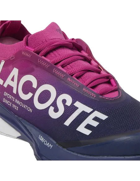 Lacoste Ag-Lt Lite Clay 49Sfa0140 Rose Femme |LACOSTE |Chaussures de padel Lacoste Ag-Lt Lite Clay 49Sfa0140 Rose Femme |LACOSTE |Chaussures de padel