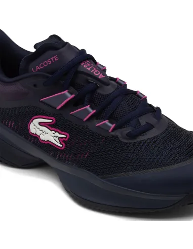 Lacoste Ag-Lt Ultra Clay 49Sfa0093 Navy Femme |LACOSTE |Chaussures de padel