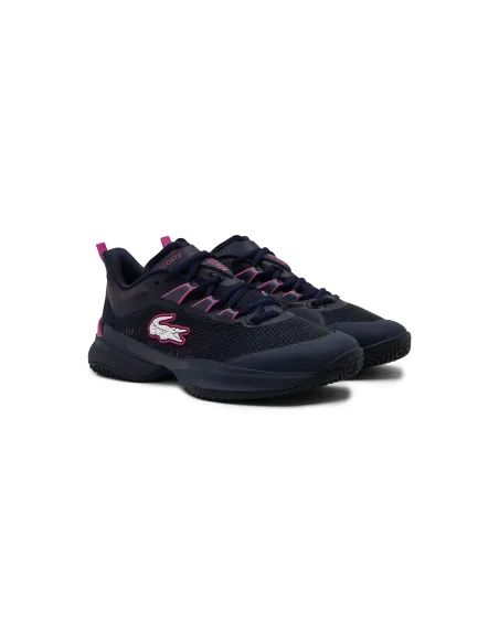 Lacoste Ag-Lt Ultra Clay 49Sfa0093 Navy Women |LACOSTE |Padel shoes