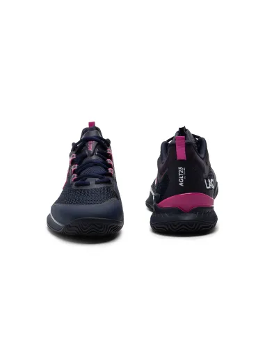 Lacoste Ag-Lt Ultra Clay 49Sfa0093 Navy Femme |LACOSTE |Chaussures de padel