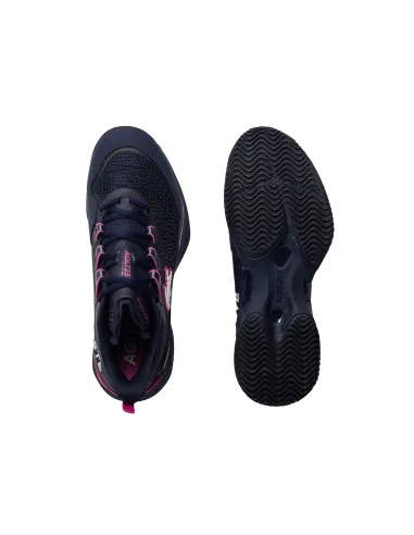 Lacoste Ag-Lt Ultra Clay 49Sfa0093 Navy Femme |LACOSTE |Chaussures de padel