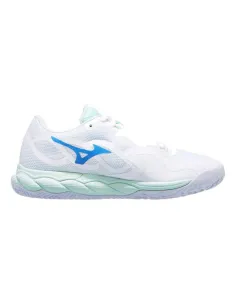 Mizuno Wave Enforce Court Cc Blanc Femme 61Gc2436 |MIZUNO |Chaussures de padel