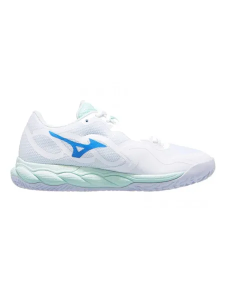 Mizuno Wave Enforce Court Cc White Women 61Gc2436 |MIZUNO |Padel shoes Mizuno Wave Enforce Court Cc White Women 61Gc2436 |MIZUNO |Padel shoes