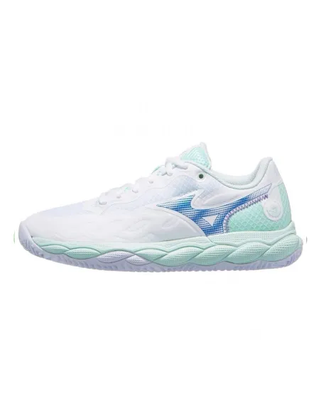 Mizuno Wave Enforce Court Cc White Women 61Gc2436 |MIZUNO |Padel shoes Mizuno Wave Enforce Court Cc White Women 61Gc2436 |MIZUNO |Padel shoes