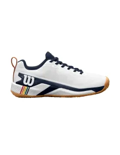Wilson Rush Pro 4.5 Clay Bianco Wrs335960 |WILSON |Scarpe da padel
