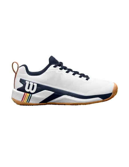 Wilson Rush Pro 4.5 Clay Bianco Wrs335960 |WILSON |Scarpe da padel Wilson Rush Pro 4.5 Clay Bianco Wrs335960 |WILSON |Scarpe da padel